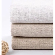 1m x 1m5 Plain canvas fabric for photography, table cover, curtain - no overlock/border | HiQi Fabri