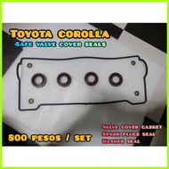 ✨ ▪ ❁ TOYOTA COROLLA 4AFE 5AFE 7AFE VALVE COVER SEAL SET