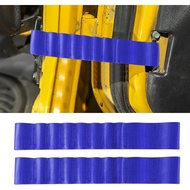 2PCS Adjustable Car Door Limiting Check Strap, Heavy Duty Car Door Check Limiter Strap, Auto Nylon R
