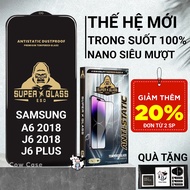 Samsung J6 plus, J6 2018, A6 2018 Cowcase full screen | Screen protector for ss galaxy