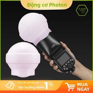 Godox AK-R22 Silica Gel Khuếch Tán Dome Kit Tương Thích Với V1 AD100Pro AD200PRO Và H200R Flash Phụ