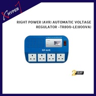 RIGHT POWER (AVR) AUTOMATIC VOLTAGE REGULATOR - TR800-LE (800VA) TR1000-LE (1000VA)