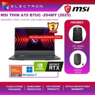 MSI Thin A15 B7UC-204 15.6'' FHD Cosmos Gray(Ryzen 7 7735HS, 8GB D5, 512GB SSD, RTX3050 4GB, W11)