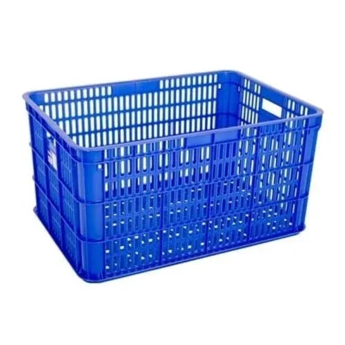Storage Box Kontainer Barang Perkakas Industri Pabrik Keranjang Paket Bolong Lubang Krat Industri Pe
