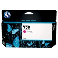 HP 728 130-ml Magenta DesignJet Ink Cartridge  F9J66A