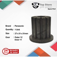 Panasonic Washing Machine Pulsator Gear 12 / 11 27 x 31 x 31mm