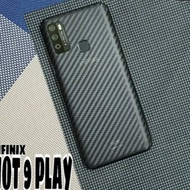 SKIN CARBON INFINIX HOT 9 PLAY BACK STICKER INFINIX HOT 9 PLAY BACK SCREEN INFINIX HOT 9 PLAY