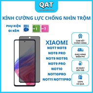 Anti-peeping glasses, privacy protection, xiaomi codes not7,not8,not8pro,not9,not9s,not10, not10pro.