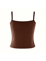 THE NAVY- Basic cami top - เสื้อสายเดี่ยวเปิดหลัง