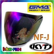 NFJ OPEN FACE HELMET VISOR NF-J (GMA)
