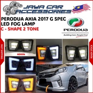 PERODUA AXIA 2017 - 2018 G Spec Daylight Fog Lamp LED WITH 3 FUNCTION Signal AXIA DAYLIGHT