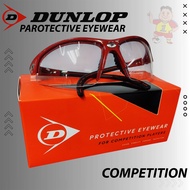 Dunlop Squash Goggles Protective Eyewear Competition Racquetball Eye Protector Red