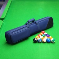 2026 New Billiard Cue Bag 7 Holes Thick Double Slot 1-2 Big Head Cue Bag Handheld Single Shoulder Mu