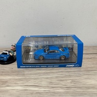 Inno64 Inno Nissan Skyline64 R33 Pandem Rocket Bunny BlueGTR