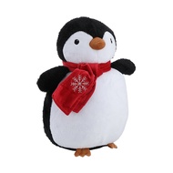 LET IT SNOW-PENGUIN Polyester Pillow Multicolor W25xD25xH40 Cm|Index Living Mall|Thai Furniture