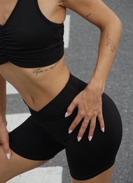 Cindy Biker Shorts - Black