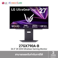 LG 27GX790A-B 26.5" 2K UltraGear Gaming Monitor (OLED, QHD 2560x1440 at 480Hz, 1x DP / 2x HDMI) / (