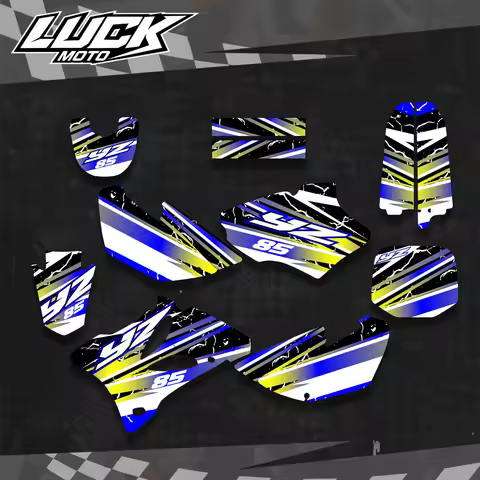 Motorcycle Full Decals Stickers Graphics Kits For YAMAHA YZ85 YZ 85 2002 2003 2004-2014 YZ-85