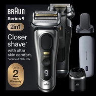 全新 Braun 百靈 Series 9 PRO+ 9599cc 連自動清洗座 電鬚刨 電動剃鬚刀