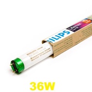 10หลอด หลอดนีออน TL-D 18W 36W หลอดฟลูออเรสเซนต์ขั้วเขียว(เดย์ไลท์) แสงขาวขั้วเขียว super80 Lifemax D