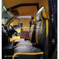 Sarung Jok Mobil / Cover Jok Mobil Pickup L300 Fullset