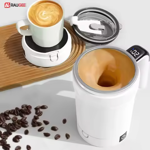Automatic Magnetic Stirring Mug Rechargeable Electric Stirring Mug 304 Stainless Steel Coffee Milk A