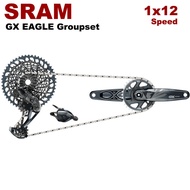 SRAM GX Eagle 1X12 Speed Groupset DUB GX Crankset Shifter ด้านหลัง Derailleur GX 1275 10-52T สายโซ่เ
