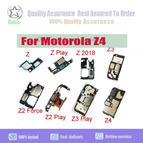 Original Loud Speaker Buzzer for Motorola Moto Z,Z3 Play,Z2,X Force,Z4,XT1789 M,XT1662, Louder Speak