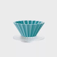 日本 ORIGAMI 陶瓷濾杯組S 土耳其藍/AS樹脂