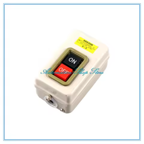 BS230B control push button switch 380V 3.7KW or 7.5KW Three phase power Start switch