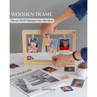 LCI Wooden Frame Photo Size 20x30 Polaroid Photo Frame | Kpop Photo Frame Polaroid Display