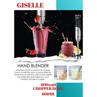 💥💥 Mesin Pengisar Makanan ( Hand Blender & Food Prosessor) 600W KEA0188 GISELLE 💥💥💥💥
