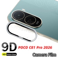 POCO C81 Pro 2026 Camera Lens Protectors Metal Camera Ring Case For POCO C81 Pro PocoC81Pro C81Pro C