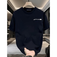 （Ships  24 H））2024 new Pure Cotton Printed T-shirtPure Cotton American Styie Trendy Street Style Loo