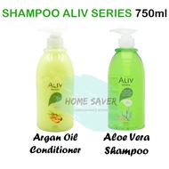 Aliv Senses Clear Hair Shampoo & Conditioner 750ml (Pencuci Rambut)