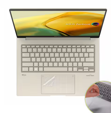 Matte Touchpad Touch Pad Protective film Sticker Protector For ASUS Zenbook Flip 14 OLED UP3404 UP34