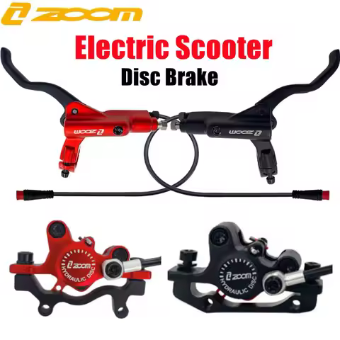 ZOOM Electric Scooter Hydraulic Disc Brake Set 2100/1200mm E-Bike Power Off Brakes Caliper For Zero 