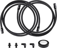 WATERWICH 6AN Transmission Cooler Hose Line Kit Compatible with 4L60 3L80 700R4 TH350 TH400 CBC350, 