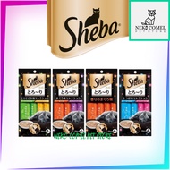 SHEBA MELTY Cat Treats / Snack 48g (12gx4) / Carry's Yummy Puree Stick (15gx6) / Jajan Kucing