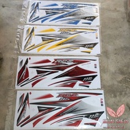 Stiker Sticker Body Stripe Cover Set (1) Modenas Ace 115 Ace115