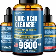 ▶$1 Shop Coupon◀ Uric Acid Cleanse with Tart Cherry 9600mg - Made in USA - Clinically Proven Natura