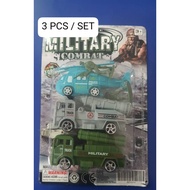 MILITARY COMBAT VEHICLE SET TOY 3 IN 1 / KIDS PRETEND PLAY MILITARY COMBAT VEHICLE SET