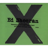 CD Album Ed Sheeran - X ( Deluxe Edition CD / 2014 ) Ready Stock