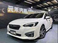 正2017年出廠 Subaru Impreza 5D 1.6i-S 極淨白