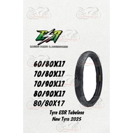 🔥ESR Racing Tyre Tubeless 17Inch - 60/80X17. 70/80X17. 70/90X17. 80/90X17. 80/80X17🔥