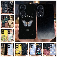 Soft Case OPPO Reno8 T 4G Casing 2023 New Painted Fashion Silicone Back Cover OPPO Reno 8T Global Reno8T Phone Cases