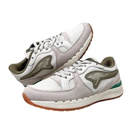 K KangaROOS American Kangaroo Shoes Women's R-1 Earth Elements Retro Time Jogging Sports [KW21399] White Gray