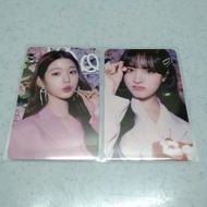 WTS IVE WONYOUNG & LIZ OFFICIAL PHOTOCARD