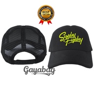 Trucker Hat sunday Funday unisex net hat ready all colors