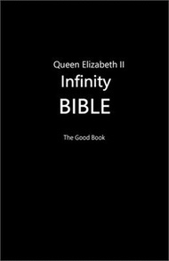 3713.Queen Elizabeth II Infinity Bible (Brown Cover)